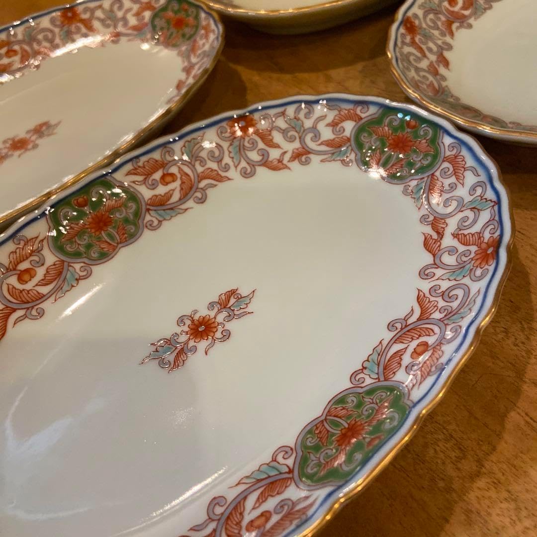 珉平焼 陽刻 草花図 中皿 輪花皿 淡路 骨董 古陶 アンティーク 2025年 珉平焼 陽刻 草花図 中皿 輪花皿 淡路 骨董 古陶 アンティーク 2025年